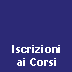 Iscrizioni ai Corsi